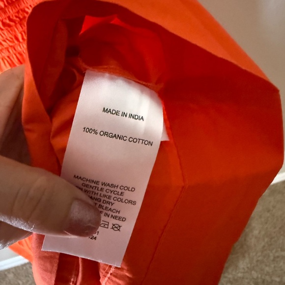 NWT NEW Quince Organic Cotton Poplin Tiered Maxi Dress - Picture 6 of 7